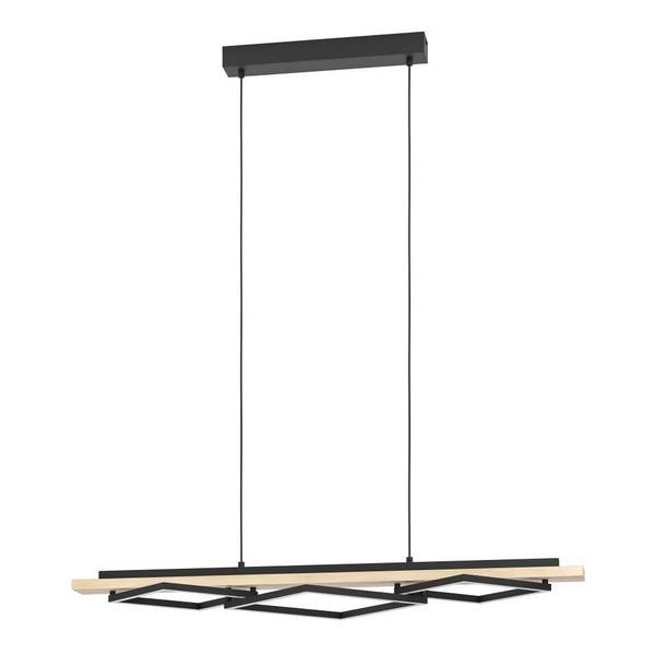 Lampada sospensione LED Boyal A Materiale plastico / Acciaio - 3 punti luce