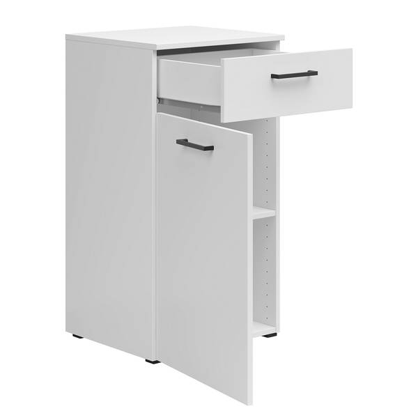 Commode Hick 45 cm avec tiroir Blanc