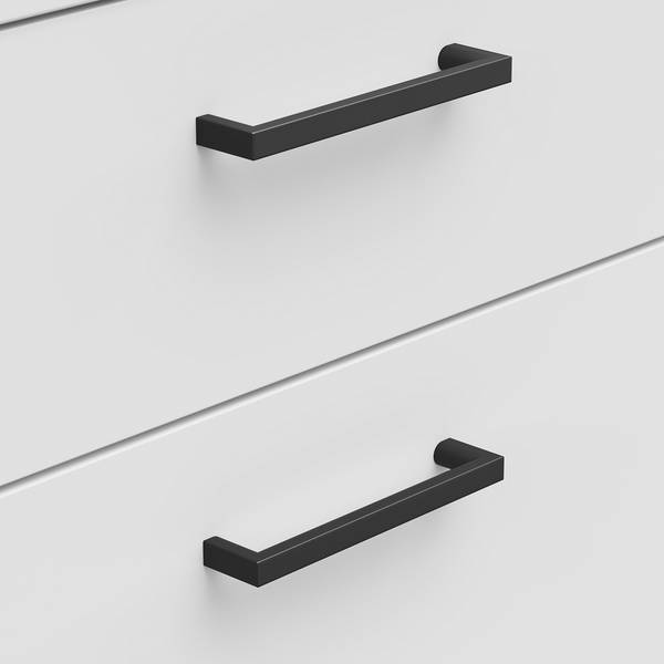 Commode Hick 45 cm avec tiroir Blanc