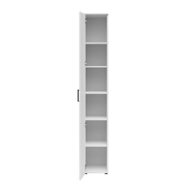 Multifunctionele kast Hick wit - 30 x 195 cm