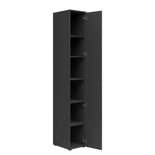 Mehrzweckschrank Hick Graphit - 30 x 195 cm