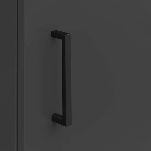 Mehrzweckschrank Hick Graphit - 30 x 195 cm