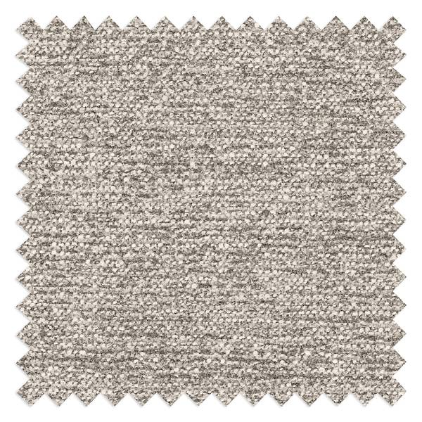 Ecksofa Kuhni mit Longchair Strukturstoff Ethea: Beige - Longchair davorstehend links