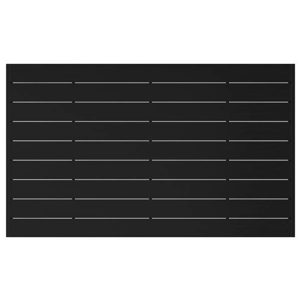 Outdoor-diningset Arjan 5-delig combi B staal/polyrotan - zwart