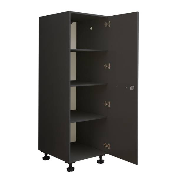 Hauswirtschaftsraum Laundreezy Set P Anthrazit - Breite: 236 cm