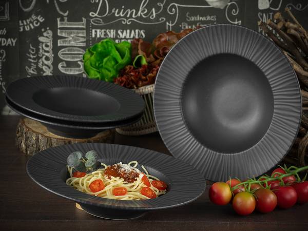 Pastatellerset Vesuvio 4-teilig