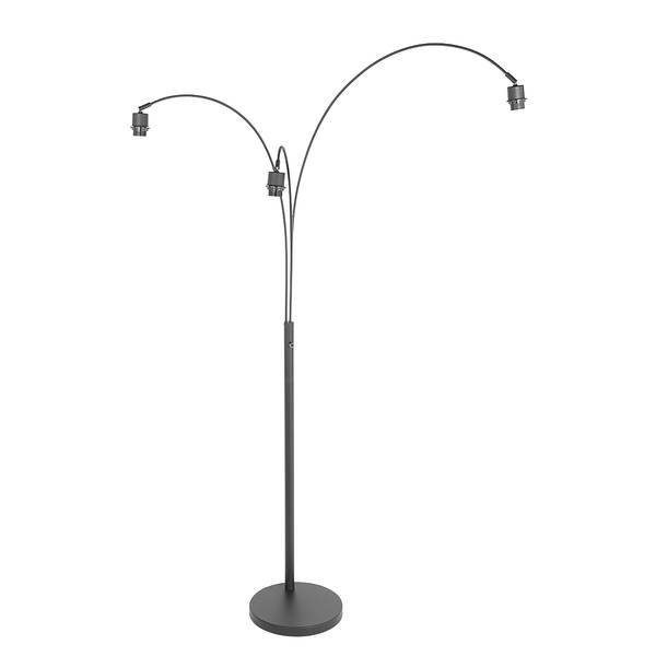 Stehleuchte Sparkled Light Typ A Schwarz - Aluminium - 30 x 180 x 75 cm