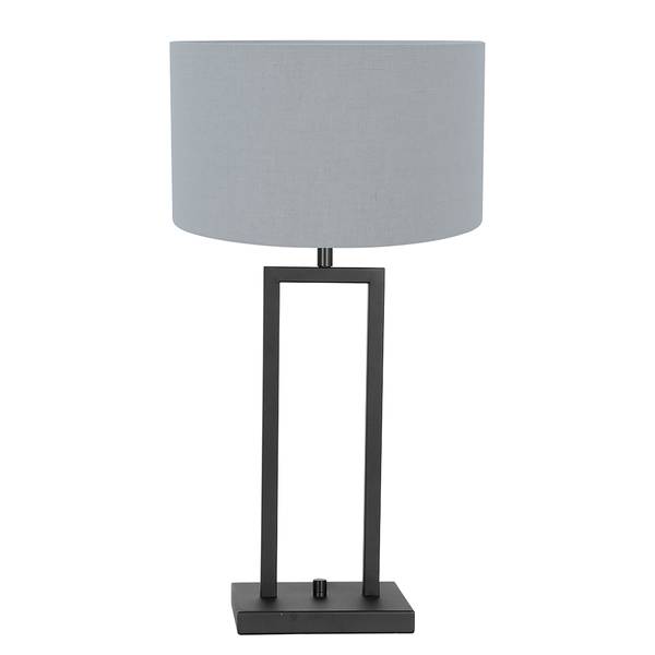 Tischleuchte Stang Typ G Schwarz - Jeans - Aluminium - 30 x 55 x 30 cm