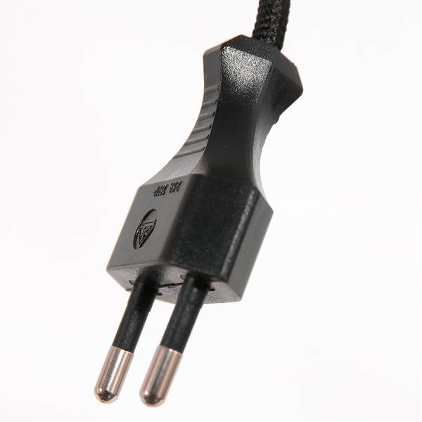 Stehleuchte Stang Typ A Schwarz - Aluminium - 30 x 160 x 25 cm