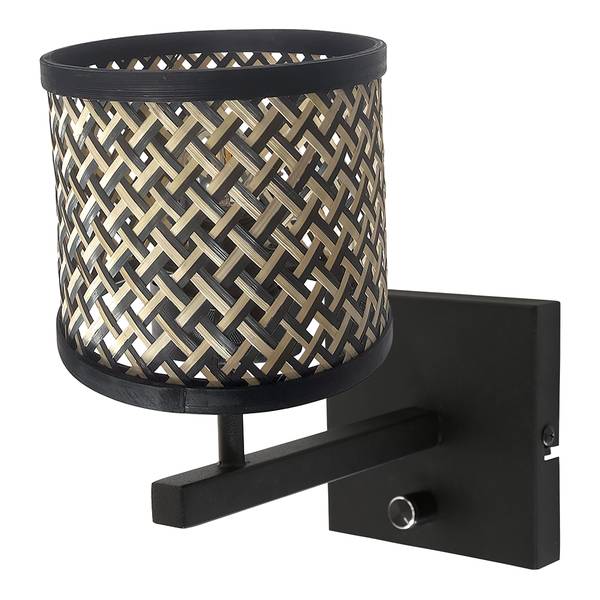 Wandlamp Stang type B zwart - aluminium - 20 x 25 x 27 cm