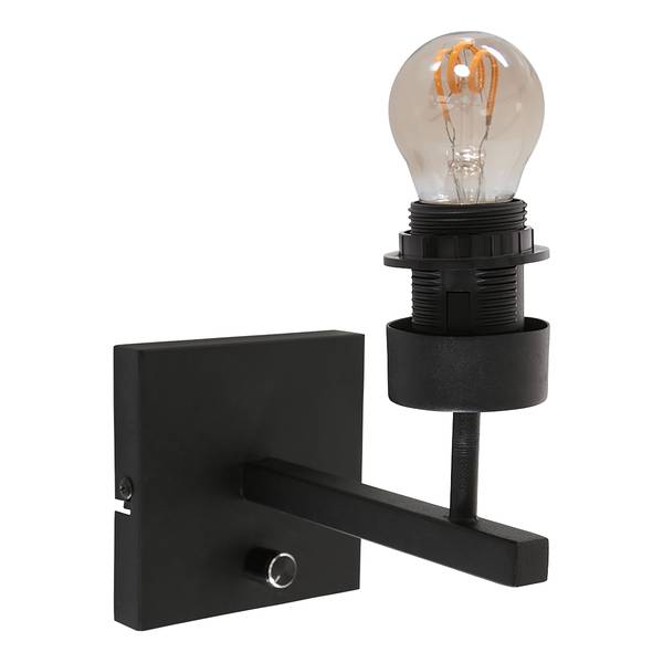Wandlamp Stang type B zwart - aluminium - 20 x 25 x 27 cm