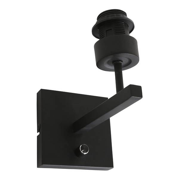 Wandlamp Stang type B zwart - aluminium - 20 x 25 x 27 cm