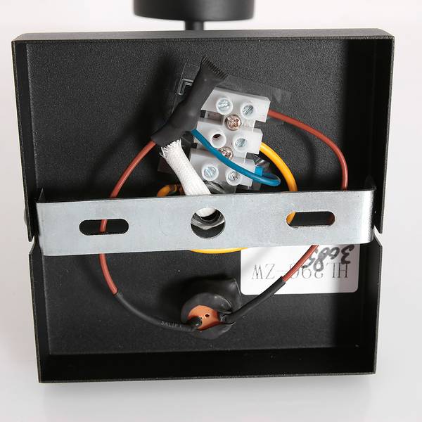 Wandlamp Stang type B zwart - aluminium - 20 x 25 x 27 cm