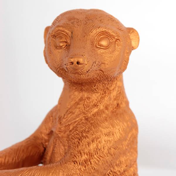 Tischleuchte Animaux Typ A Metall - Holz teilmassiv - 20 x 50 x 20 cm