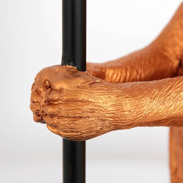 Tischleuchte Animaux Typ A Metall - Holz teilmassiv - 20 x 50 x 20 cm