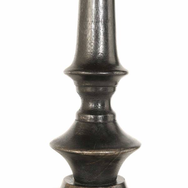 Lampe de table Bois modèle G Marron - En partie en bois massif - En partie en bois massif - 30 x 65 x 30 cm