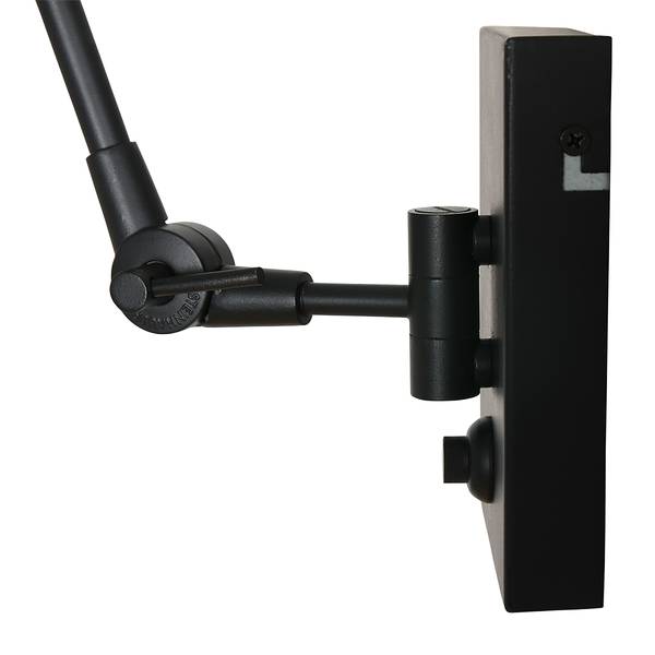 Wandlamp Prestige Chic type A zwart - aluminium - 30 x 44 x 90 cm