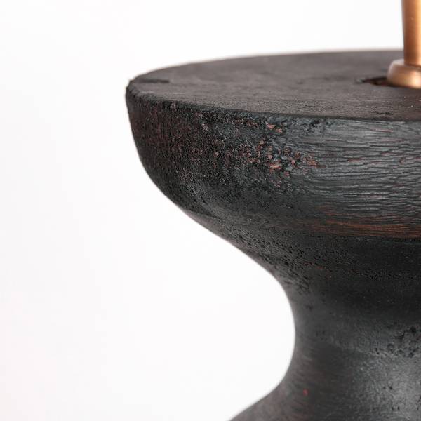 Tischleuchte Lyons Typ B Schwarz / Gold