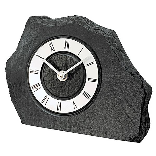 Tischuhr Sento Silber