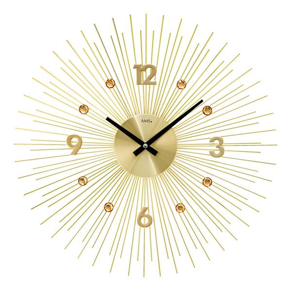 Wanduhr Hartz Messing