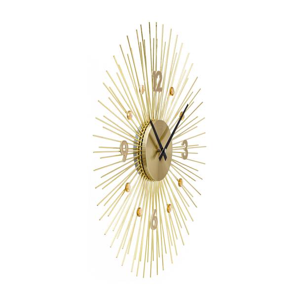 Wanduhr Hartz Messing