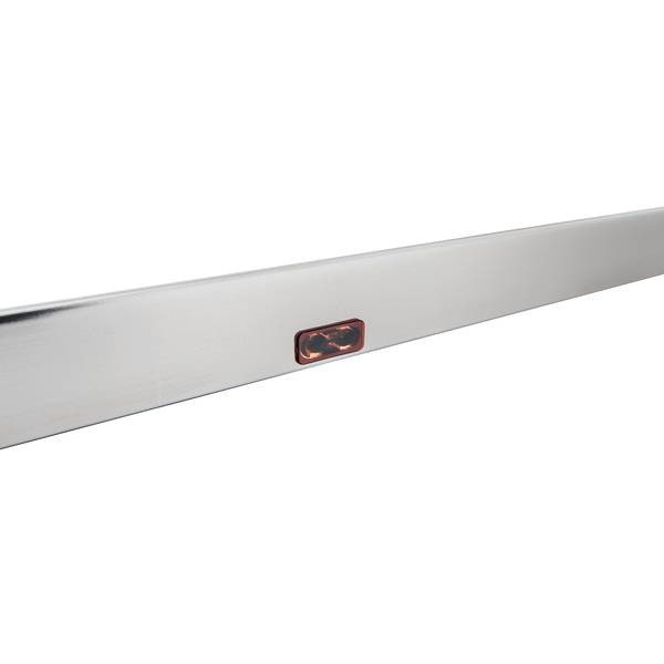 LED-Lichtblende Cardiff - 96,4 cm Metall - Silber - 1er Set