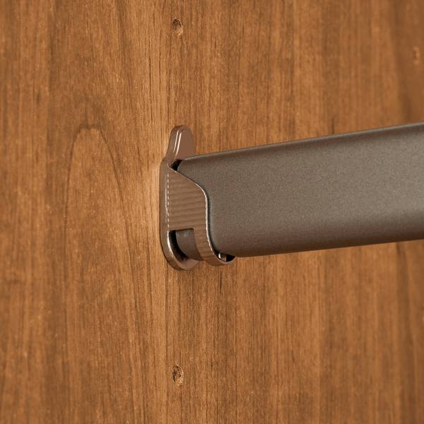 Drehtürenschrank Cardiff - Spiegeltür B Eiche teilmassiv - 246 x 216 cm