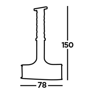 Hanglamp Victoria zilver - staal - kristalglas - 30 x 50 x 78 cm