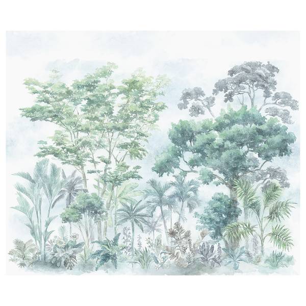Carta da parati Pride Woods Tessuto non tessuto - Multicolore