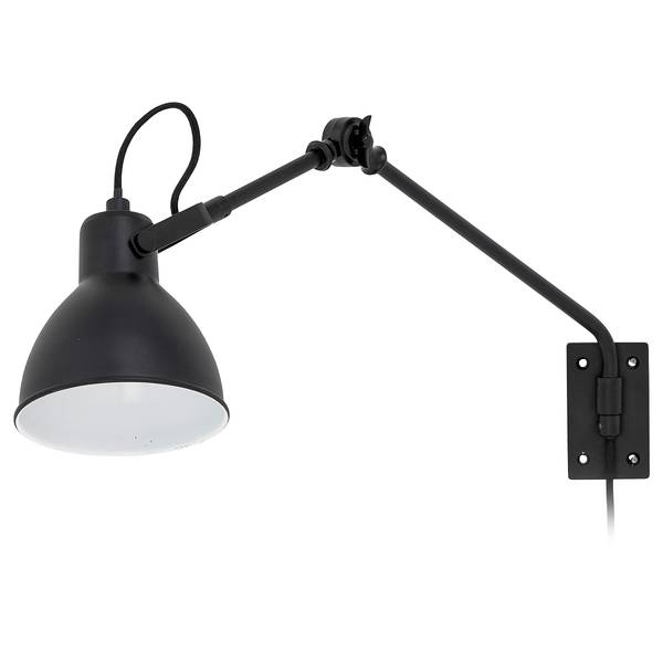 Lampada da parete Jili Ferro - Nero
