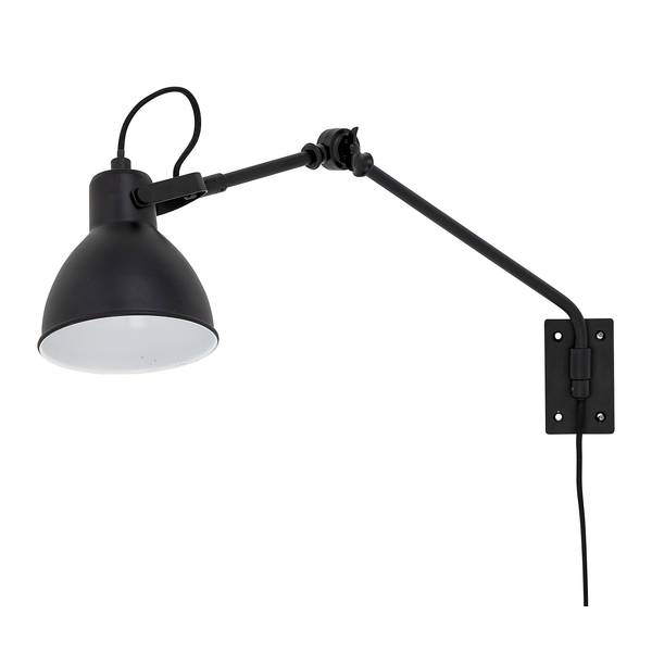 Lampada da parete Jili Ferro - Nero