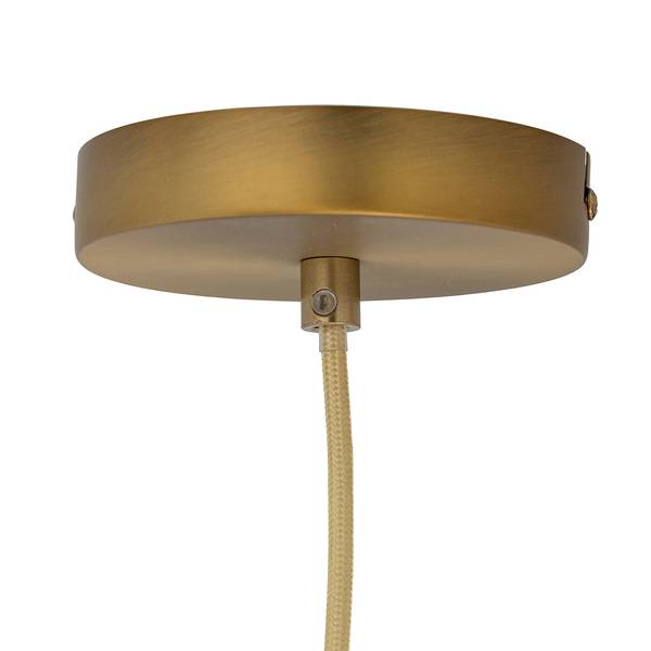 Suspension Azizi Verre coloré / métal - 1 ampoule
