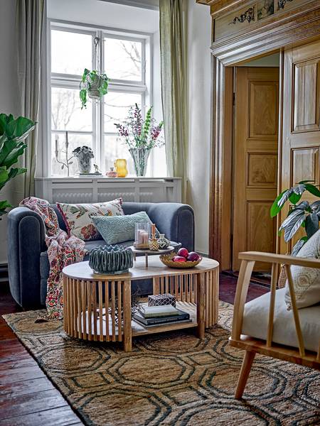 Tappeto a pelo corto Fry Iuta - Naturale