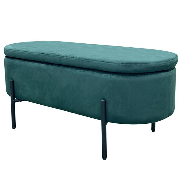 Polsterbank Pemula Samt - Türkis