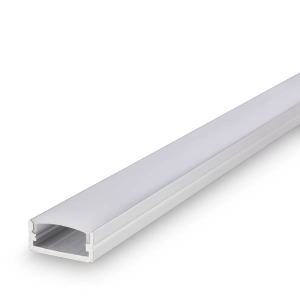 Profilschiene für Pimp your Stripe Silber - Aluminium - Polypropylen - 2.3 x 1.3 x 100 cm