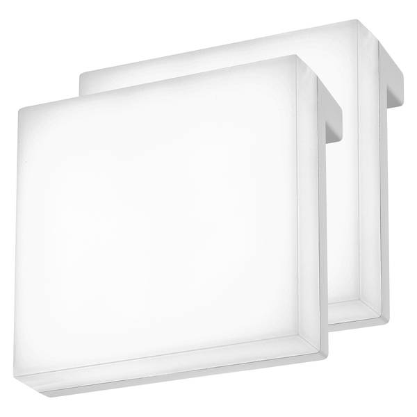 Lampada da specchio Aniani Bianco - Polipropilene - 8 x 3.5 x 8 cm