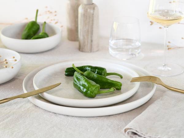 Tellerset Uno Athena 12-teilig Weiß - Porzellan - 40 x 36 x 42 cm