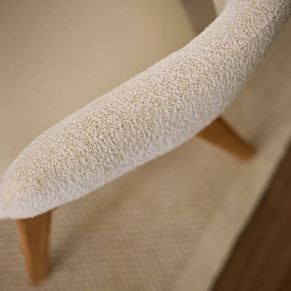 Armlehnenstuhl SEUTER Creme