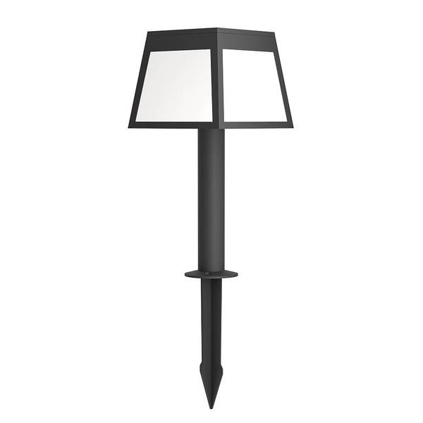 Lampada da esterno a LED Altilia Policarbonato - Nero / Bianco - 1 punto luce - Altezza: 56 cm