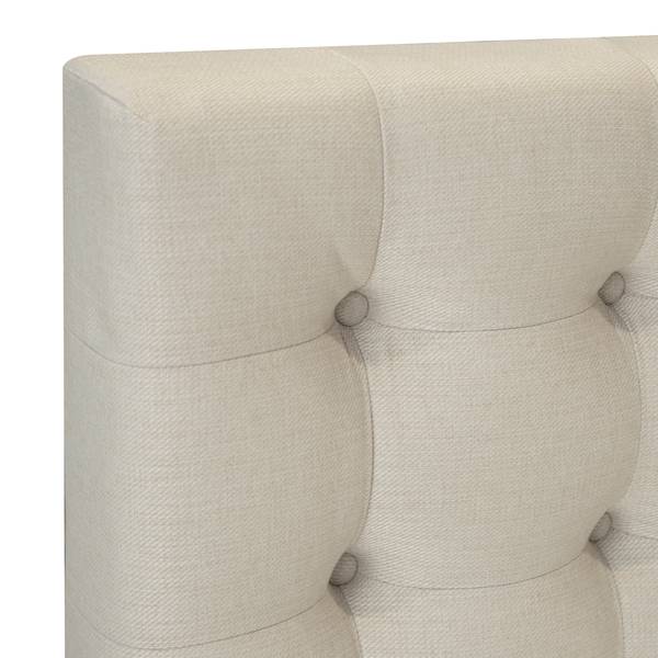 Boxspringbett Shucks Webstoff - Beige - 120 x 200cm - H2
