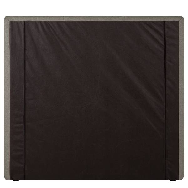 Boxspringbett Padden Webstoff Voer: Dunkelgrau - 120 x 200cm - H3