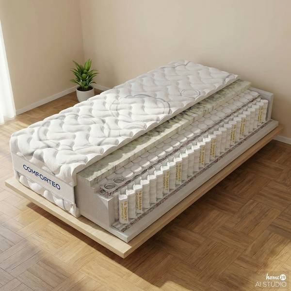 Boxspringmatratze Oxygen Weiß
