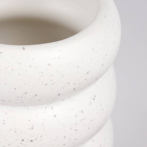 Set di 6 bicchieri HOOP Grès - Bianco