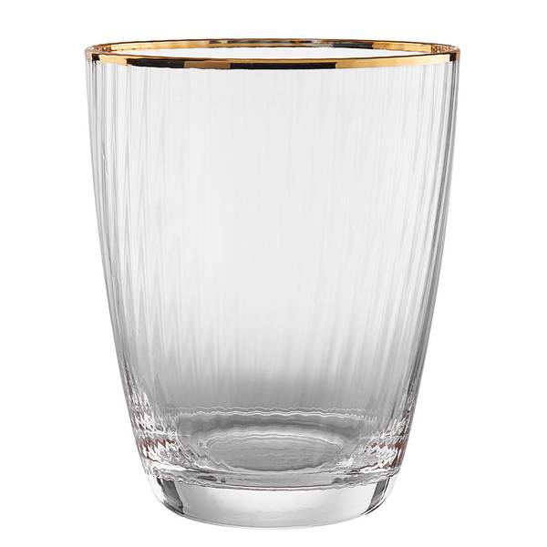 Wasserglas GOLDEN TWENTIES 4er-Set Klarglas - Transparent