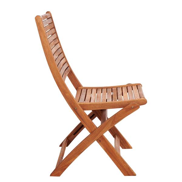 Gartenstuhl SOMERSET 2er-Set Akazienholz - Braun
