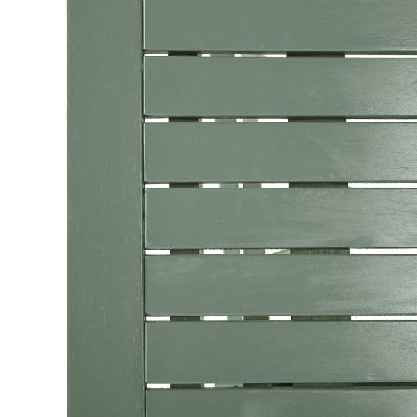 Set di 3 mobili da esterno LODGE Legno di acacia - Salvia - Color salvia