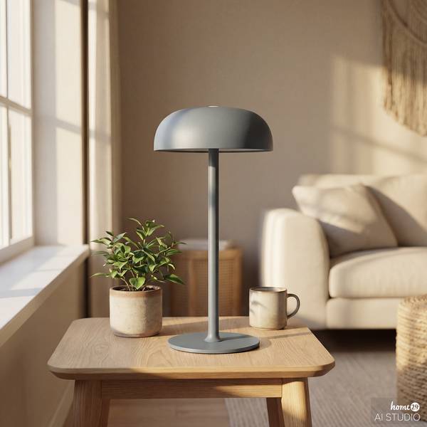 Lampada ricaricabile MOLL Ferro - Grigio