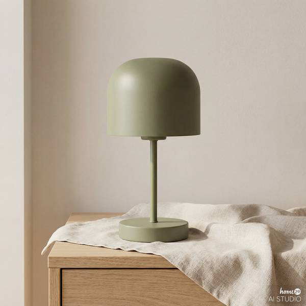 Lampada da tavolo ricaricabile BREV dimmerabile - Verde
