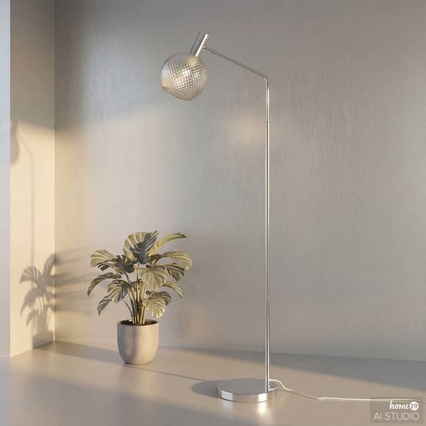 Lampada da terra NADE Vetro / Ferro - 1 punto luce