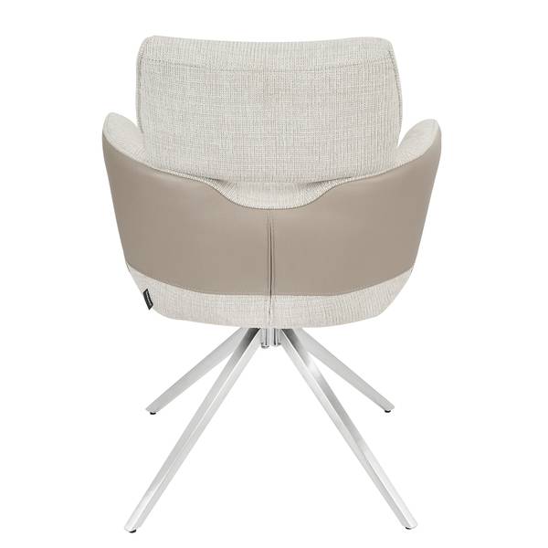 Chaise à accoudoirs pivotante INNIK x2 Beige